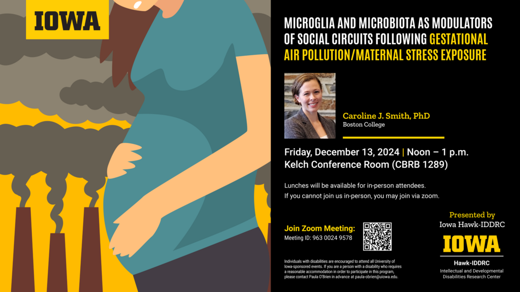 Hawk-IDDRC Seminar Series: Dr. Caroline Smith